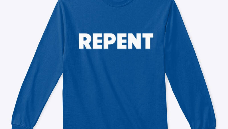God Gear – Repent Long Sleeve Shirt